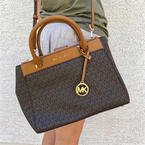 michael kors gibson large satchel - black|Macy's.